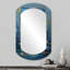 Abstract Bathing Duckling - Toilet Asymmetrical Traditional Large Wall Mirror-107247708