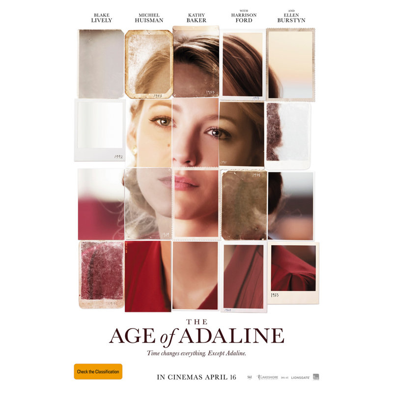 L'ère d'Adaline, H 24 po x l 17 po