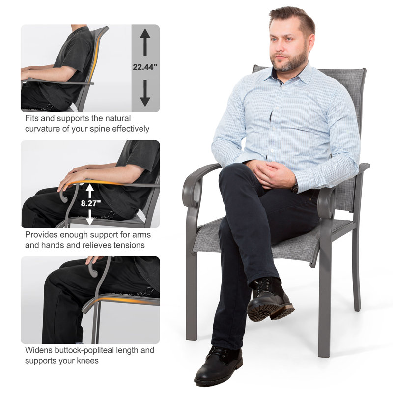 Fauteuil de terrasse pour l'extérieur Ashelyn