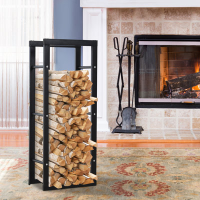 Capote 15.75'' W Metal Log Rack