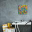 Art mural sur toile Tidepool Swirls par Dean Russo, 12 po x 12 po-1594649184