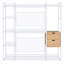 Armoire ouverte avec tablettes et tiroirs-106812223