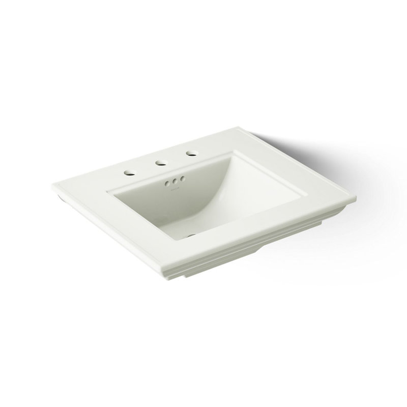 Memoirs Stately 24" Console Bathroom Sink with Overflow, Almond, 8'' Centers