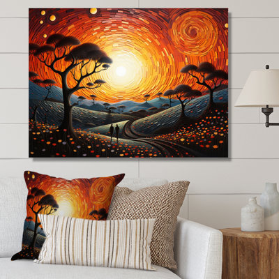 Paysage romantique aime «Journey II»