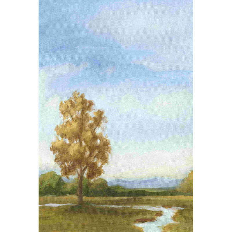 Petit horizon d'été V, H 30 po x l 20 po x P 1,25 po