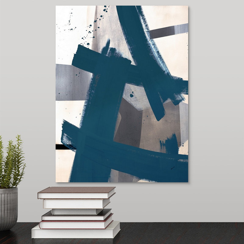 « acceptant le contrôle », peinture sur toile, H 16 po x l 12 po x P 1,25 po, Toile tendue