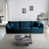 Blue Chenille