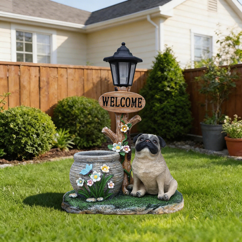 Jardinière Corgi Dog
