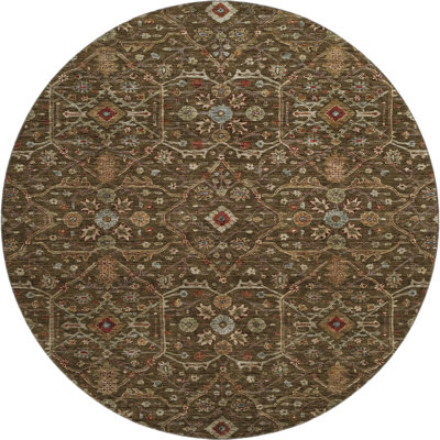 Premium Machine Washable Ducote AMF1130 Global Rug