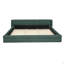 Très grande base de lit tapissier avec tissu épais-265524161