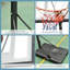 Height Adjustable 138.5" Outdoor Basketball Hoop
