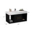Meuble-lavabo de salle de bain avec lavabo en céramique, meuble-lavabo flottant-1422045619