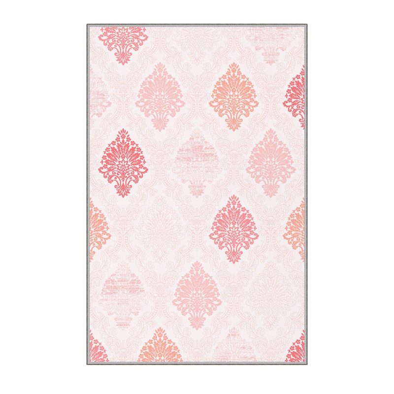 Premium Hall Carpet, 2.6 x 9.8 ft, 100% Polyester, 0.3 in Pile Height | Antibacterial, Non-Slip PVC Felt Dot Underside | Machine Washable, 3D Digital Printing | Durable & Stylish for Home Décor