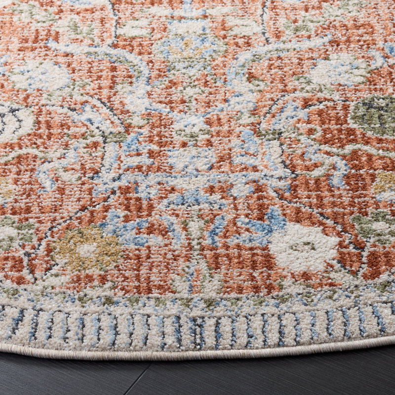 Grove 636 Performance Oriental Rug, Round 6'7"