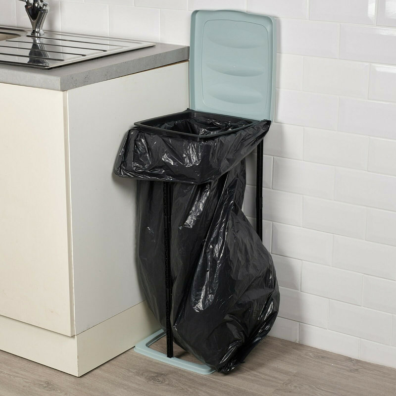 Monnier 60 Litre Waste Basket, Teal