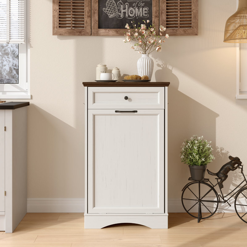 Armoire à poubelle inclinable 10 gallons
