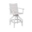 Berlin Gardens Bristol Regular Top With White Base Swivel Chair-992241208-992241202