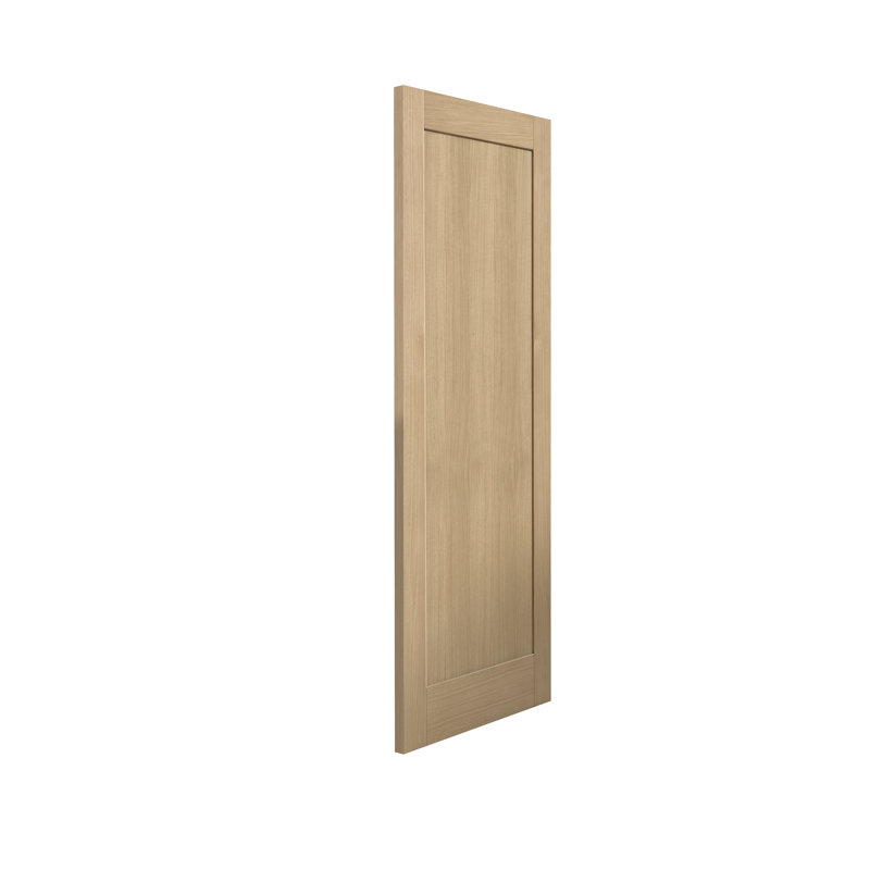 Etna Oak Internal Door Unfinished, 198.1cm H x 61cm W x 3.5cm D