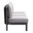 Melwood 78'' Wide Straight Aluminum Patio Sofa with Cushions