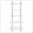 Colfax Clear 5-shelf Bookshelf