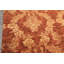 Tapis tibétain en laine, bambou et soie, couleur or rouille, tissé à la main, 2,74 m x 3,63 m
