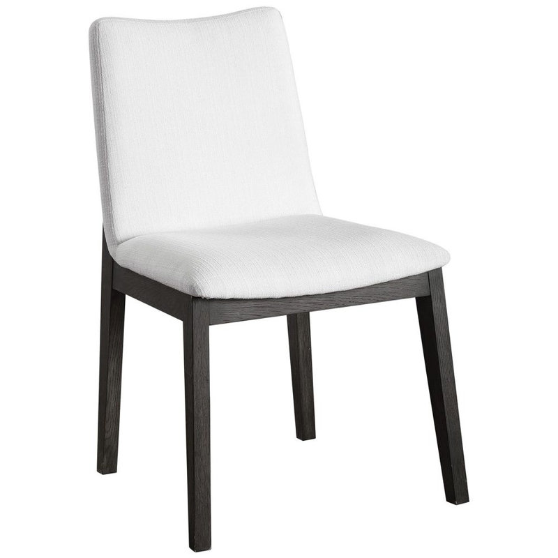 Chaise d'appoint Beth en blanc