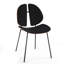 Iaschome 19.3'' H Fabric Upholstered Metal Side Chair