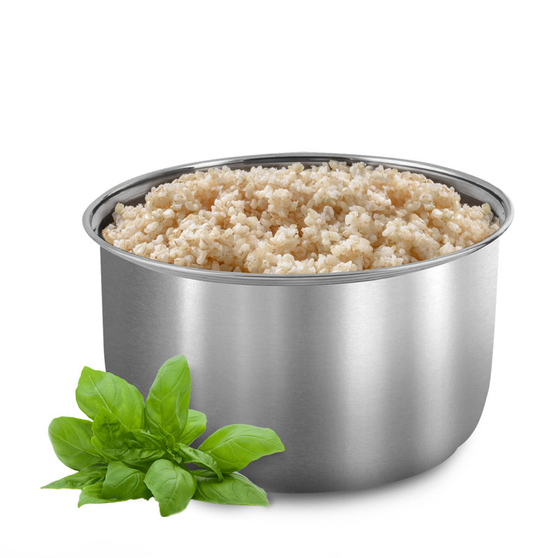 8-Cups (Uncooked) Rice Cooker with Stainless Steel Inner Pot 8-Cups (Uncooked) Rice Cooker with Stainless Steel Inner Pot