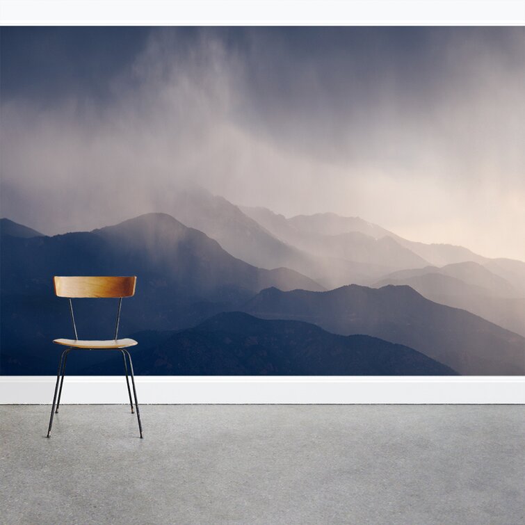 Misty Mountain Wall Mural | UrbanWalls