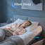 Cadre de lit réglable intelligent avec matelas de massage et de mousse à mémoire de forme - zéro gravité, anti-ronflement, contrôle de l'application, charge USB, capacité de 750 lb, hauteur de 4 po / 8 po / 12 po-1080518718