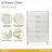 Palm Gate 6-Drawer Chest - Cloud White