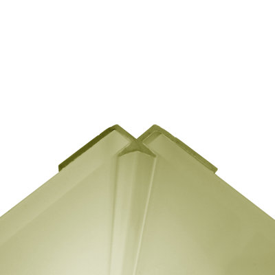 1.2" x 96" Wall Paneling in Green