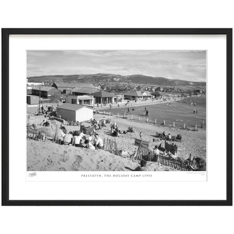 Prestatyn, the Holiday Camp C1955 1 Piece Single Picture Frame Wall Art, 60cm H x 80cm W x 2.3cm D