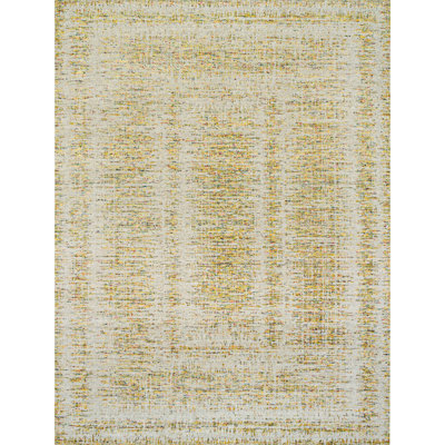 Geometric Area Rug in Beige