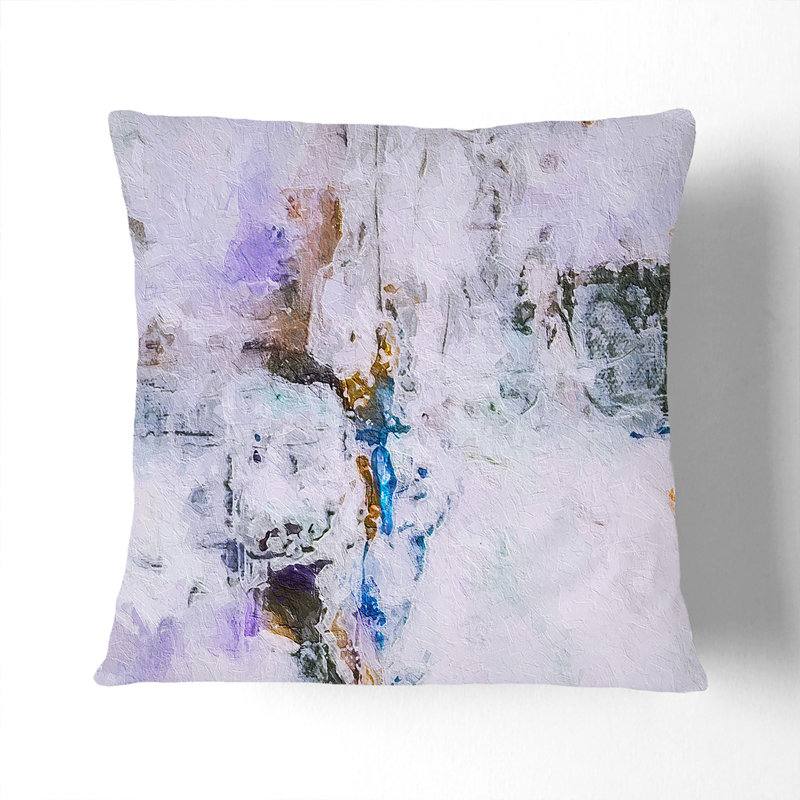 Abstract Square Cushion, 55 x 55 cm