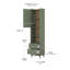 Holladay 50cm W 2 - Drawer Chest of Drawers-1171533837