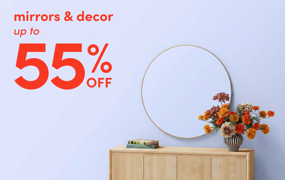 mirror & decor clearance
