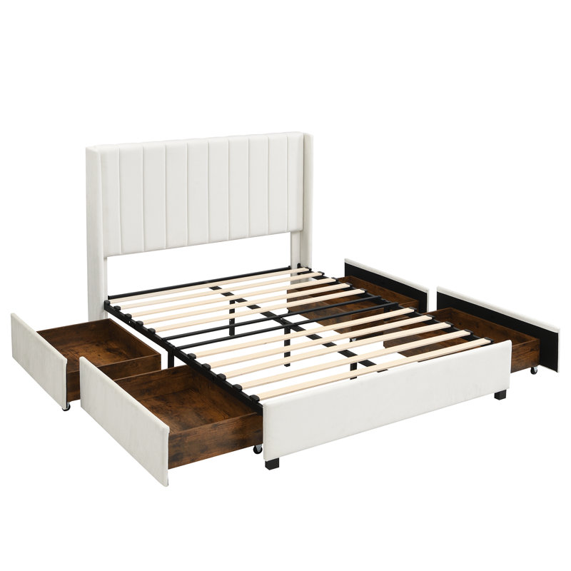 Upholstered Bed, Double (4'6)