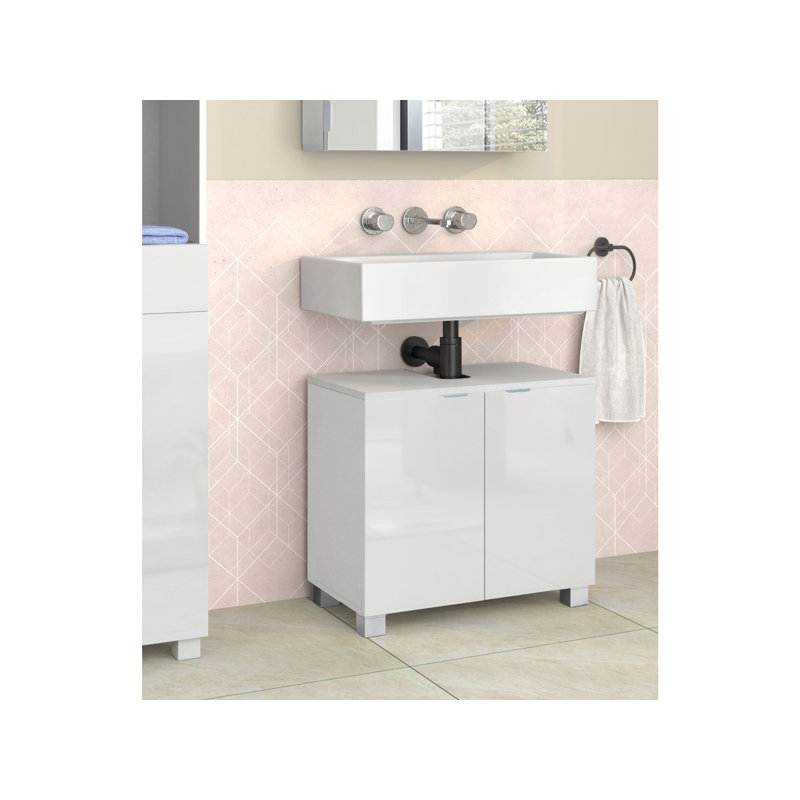 Rosabela Sink Cab 2D , White