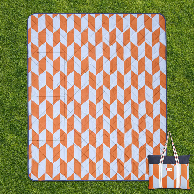 Hunter Outdoor Blanket Tote Bag, Orange