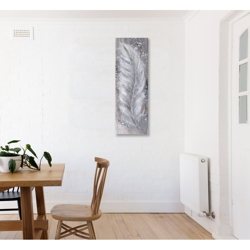" Abstract Feather " Oil Painting