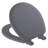 Round Molded Wood Toilet Seat 17 Inches-15866145