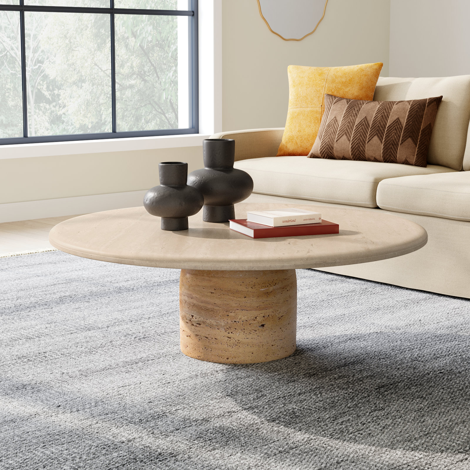 Winston 47" Round Coffee Table
