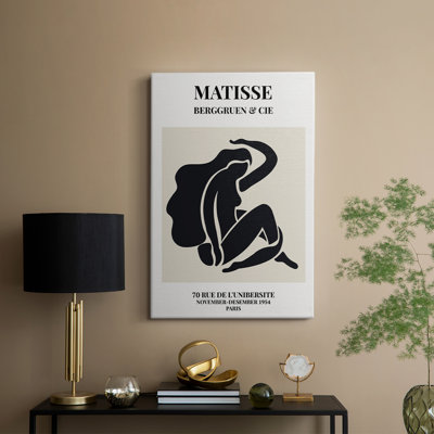 Matisse CXLIV Framed Print -Custom Wrapped Gallery Cavas