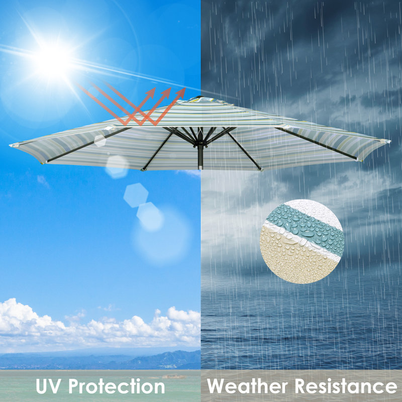 Parasol de remplacement pour terrasse 8 pi