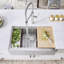 Quatrus R15 Ergon 33" Single Bowl Apron-Front Stainless Steel Farmhouse Sink