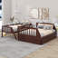 Twin Over Full Bunk Bed With Drawers And Storage Staircase-1978882682