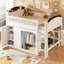 Lit mezzanine avec armoire de rangement, garde-robe et DEL-1396809185-1396809184