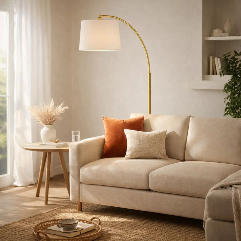 Lampe sur pied arquée 65 po