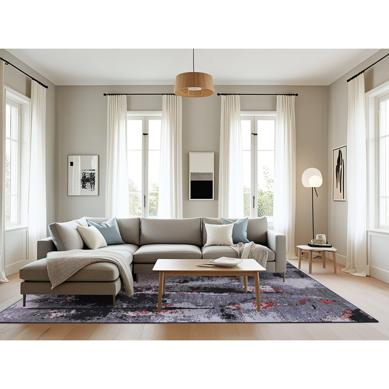 Tapis abstrait, Rectangle 8 pi x 10 pi